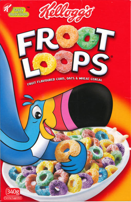 Froot Loops: Fruit-Flavoured Cereal